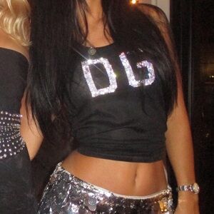 Vintage Dolce & Gabbana 2003 crystal tank top in pristine condition